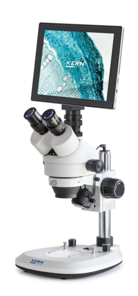 Kern OZL 464 Digital Stereo Zoom Microscope Set