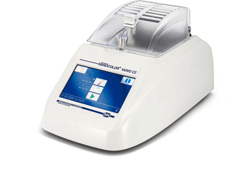 Macherey-Nagel Nanocolor Thermo Scientificblock Vario C2, 12 Holes for Round Cuvettes (16mm OD), Includes Mains Cable & Folding Protection Hood

