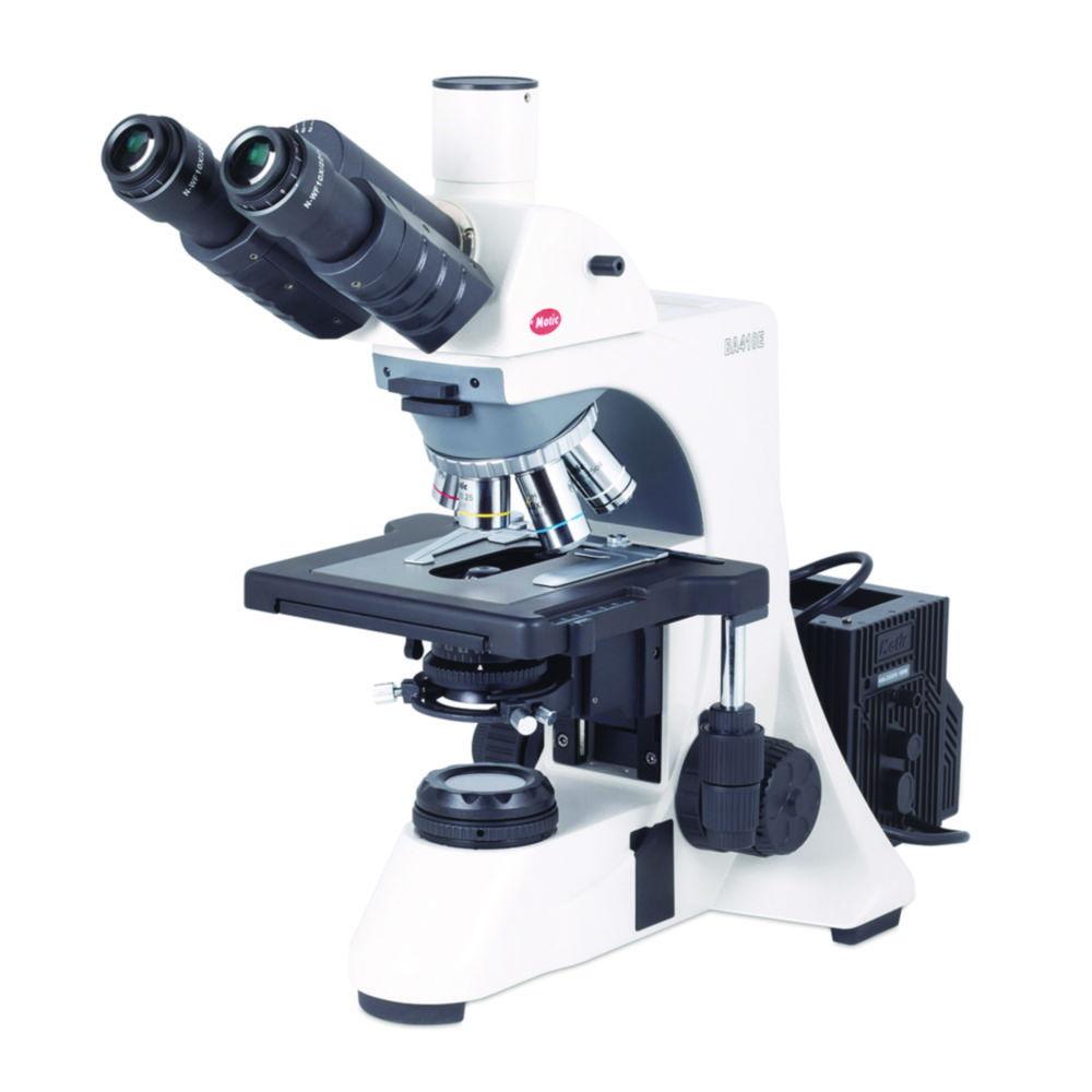 MOTIC Laboratory Microscope BA410E Trinocular Reversed Sextuple Revolving Nosepiece 50W N-WF 10X/22mm