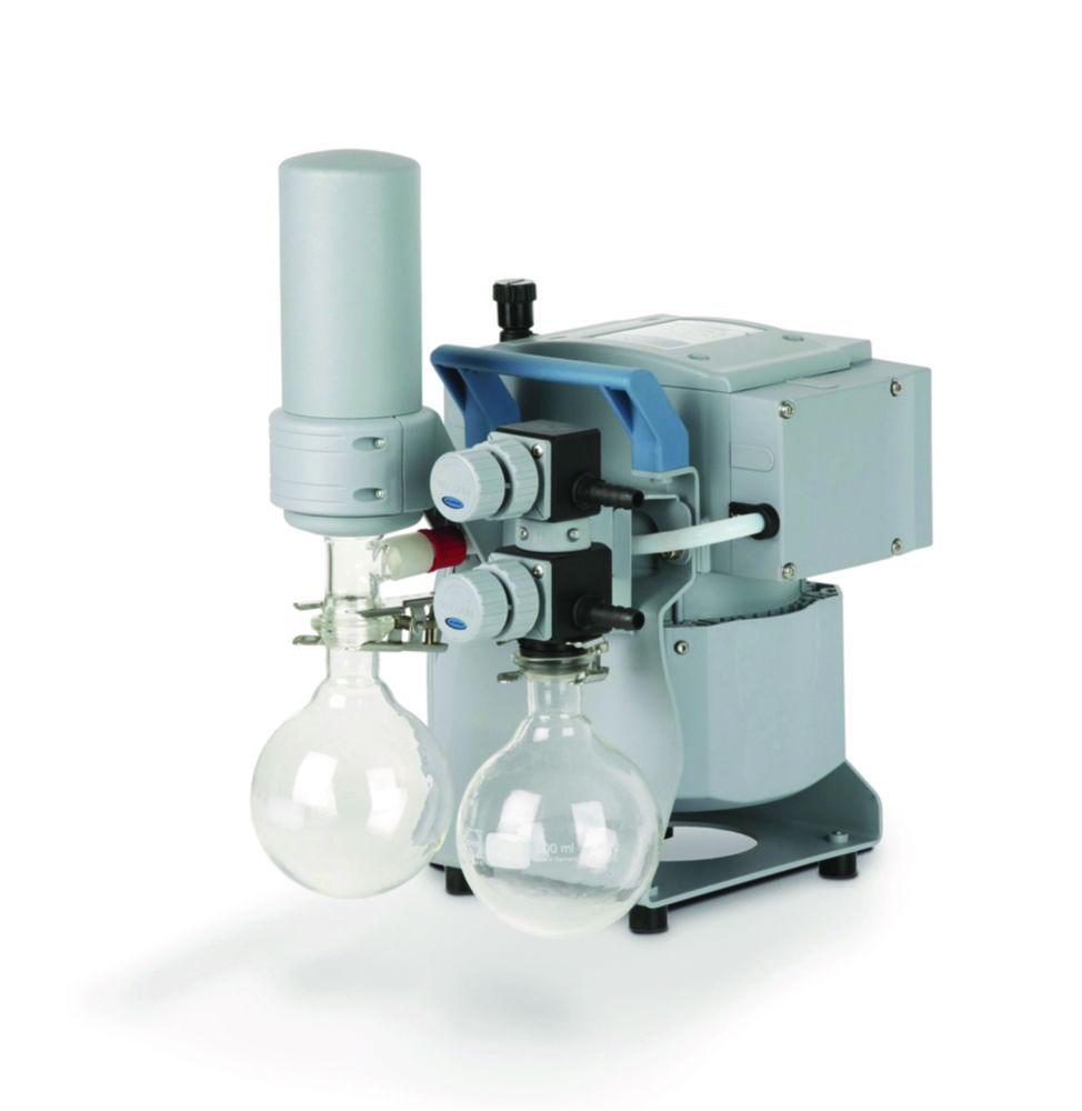 Vacuubrand Chemistry Diaphragm Pump MZ 2C NT AK-Sy+EK Two Stage, 230 V / 50-60 Hz, CEE Mains
