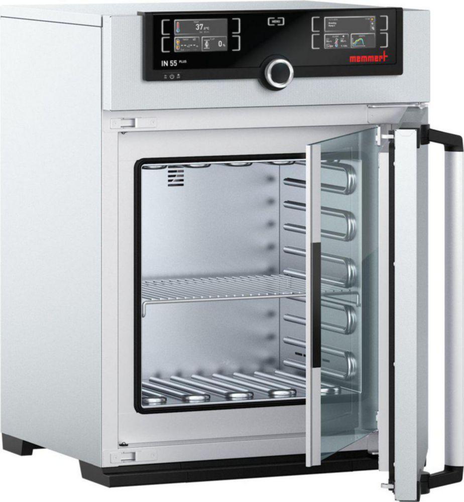 Memmert IN55plus Incubator +20...+80°C, 53 Ltr., Natural Air Circulation with TwinDISPLAY