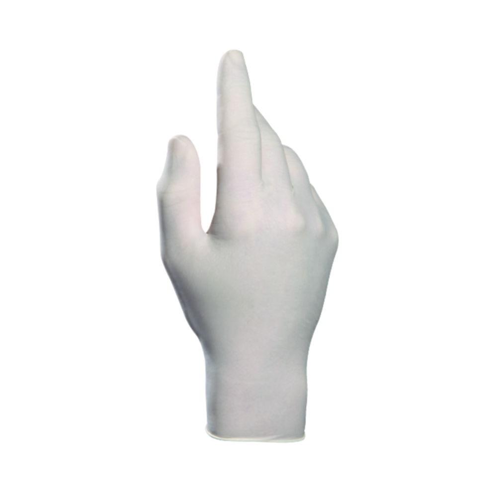 Disposable Gloves Solo 998 size 8, Latex, natural, pack of 100