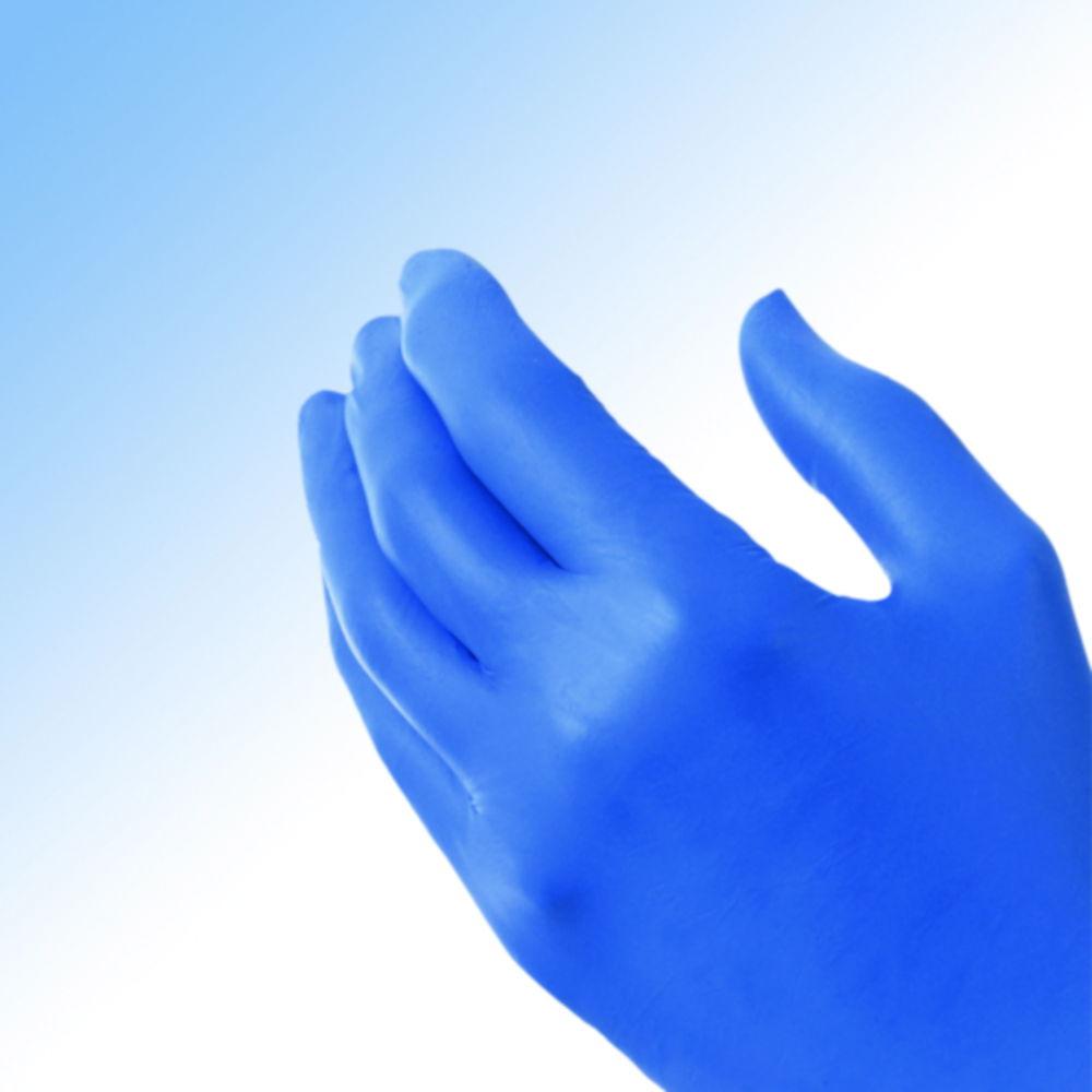 Kimberly-Clark KleenGuard G10 Nitril Gloves, Size XS (5-6), Arctic Blue, Powder-Free