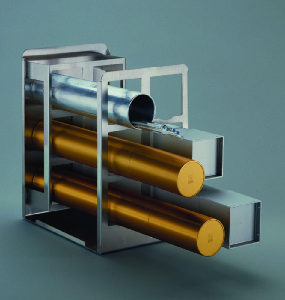 Schuett-Biotec Rack for 4 Pipet Containers, Stainless Steel

