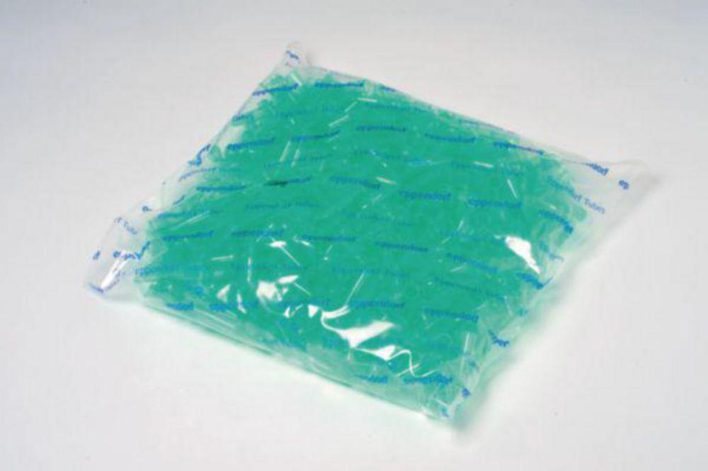 Eppendorf Reaction Tubes 1.5 mL, Green, Pack of 1000 with Lid