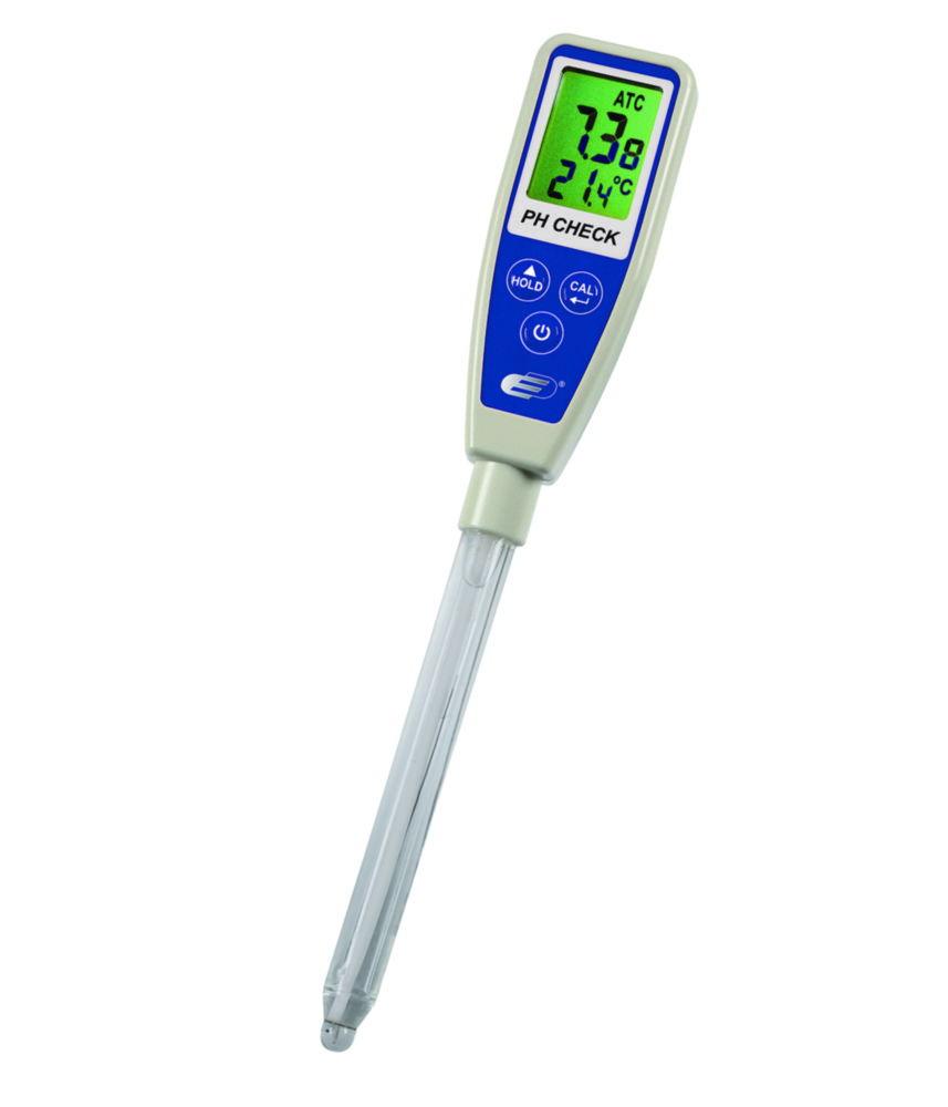 DOSTMANN Pocket Meter PH CHECK G for pH Measurement, Permanently Connected Glass Electrode for Measurement in Aggressive Media