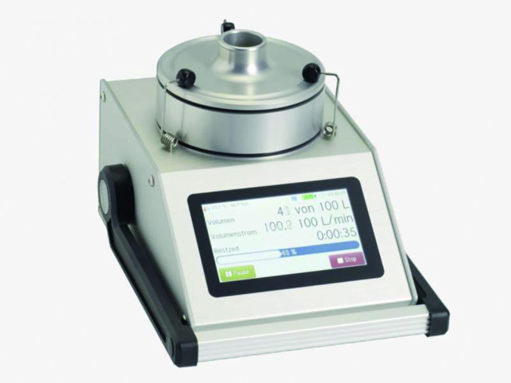 Microbiol. air sampler system MBASS30V3 with air sampler module LKS 100