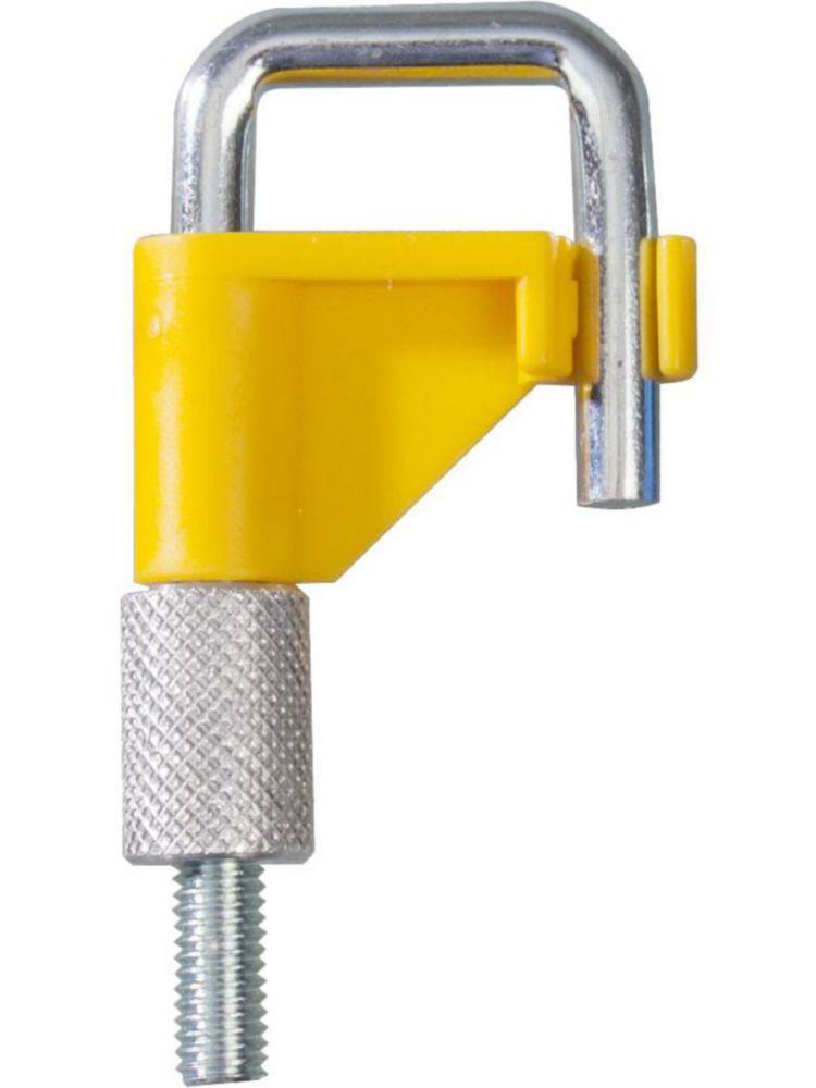 Bürkle Tubing Clamp Stop-it up to 15 mm, Yellow
