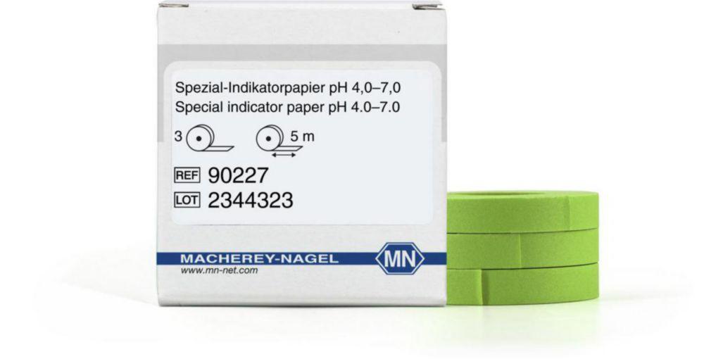 Macherey-Nagel Special Indicator Paper pH 4.0-7.0 Refill (Pack of 3 Rolls)

