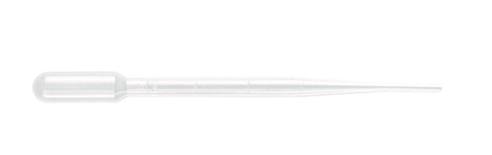 Ratiolab Pasteur-Plast Pipets 2.0 mL Graduated, Sterilized, Pack of 500
