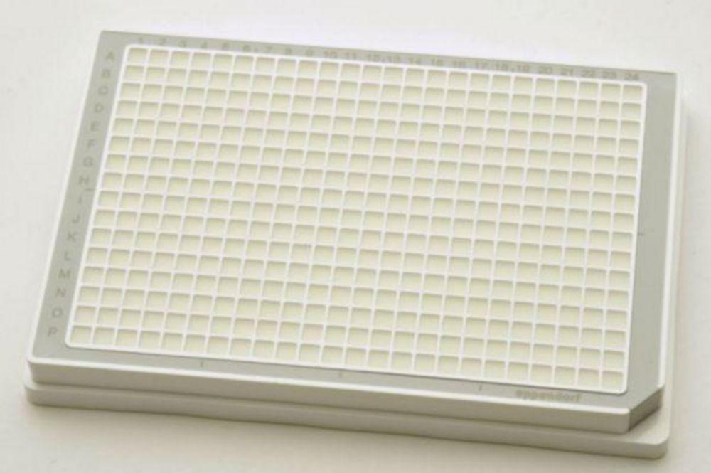 Eppendorf Microplate 384/V-PP, White Wells, Border Color Grey, PCR Clean, Pack of 240 Plates (10 x 24 pcs)

