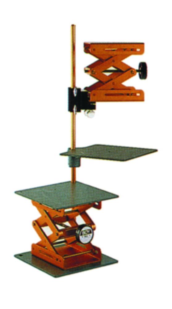 Rudolf Retort Stand Plate Type 133 200x200 mm, for Application on Frames

