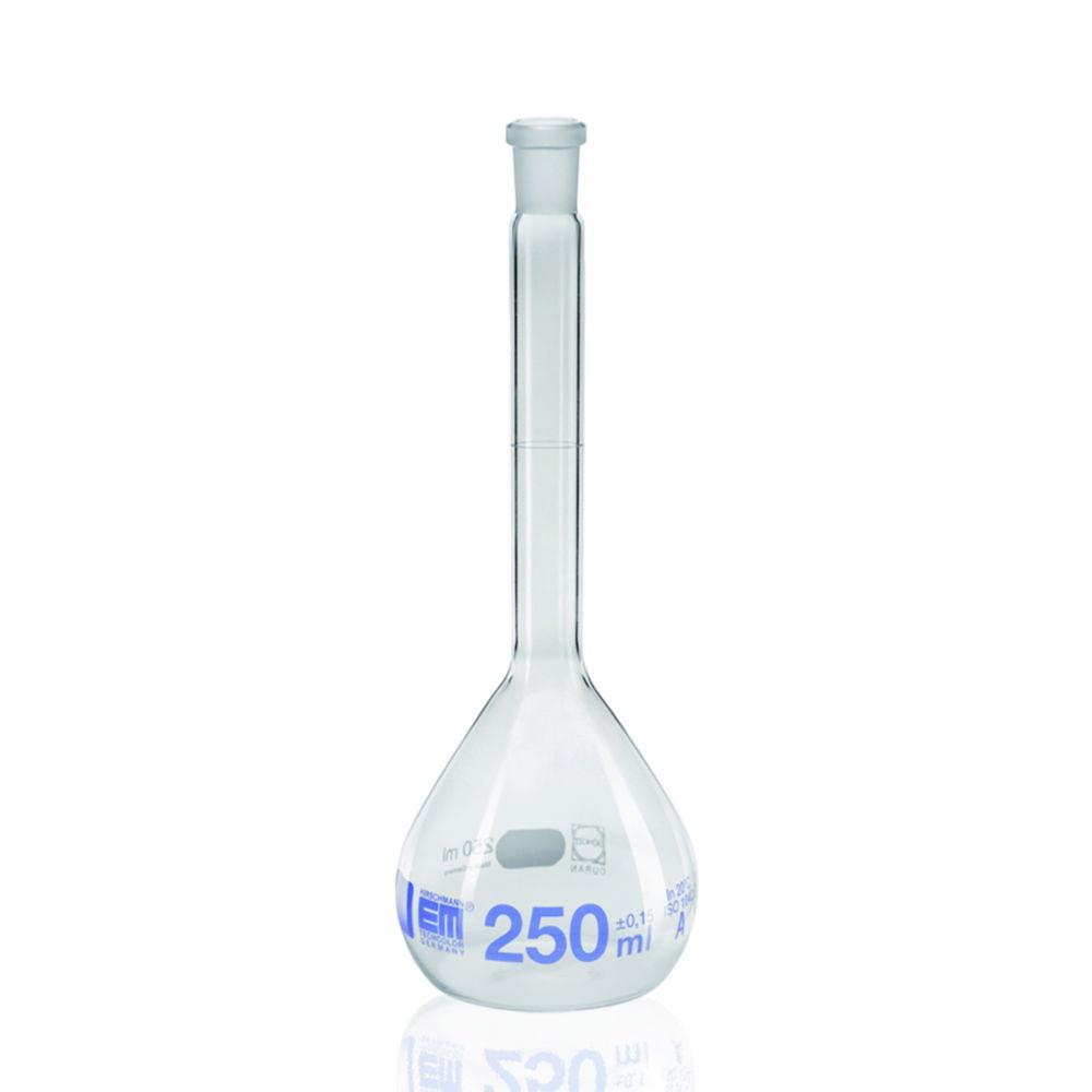 Hirschmann Volumetric Flasks 100 ml, DURAN, Cl. A NS 14/23 Without Stopper