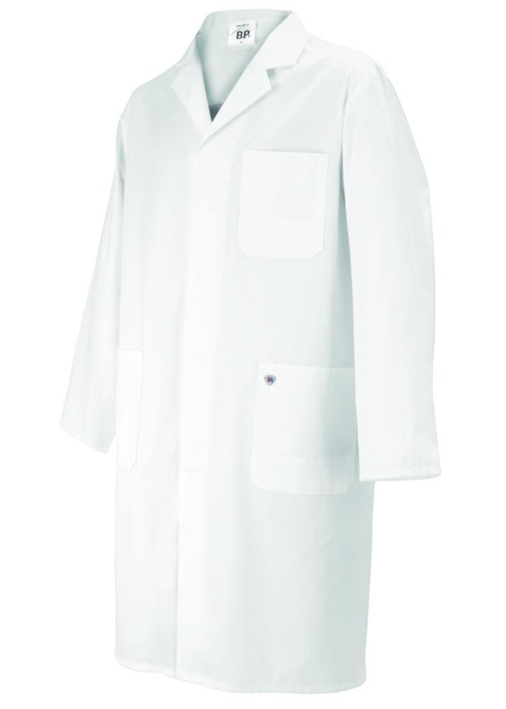 Bierbaum-Proenen BP Med & Care Men’s Coat Size 46N White, 100% Cotton