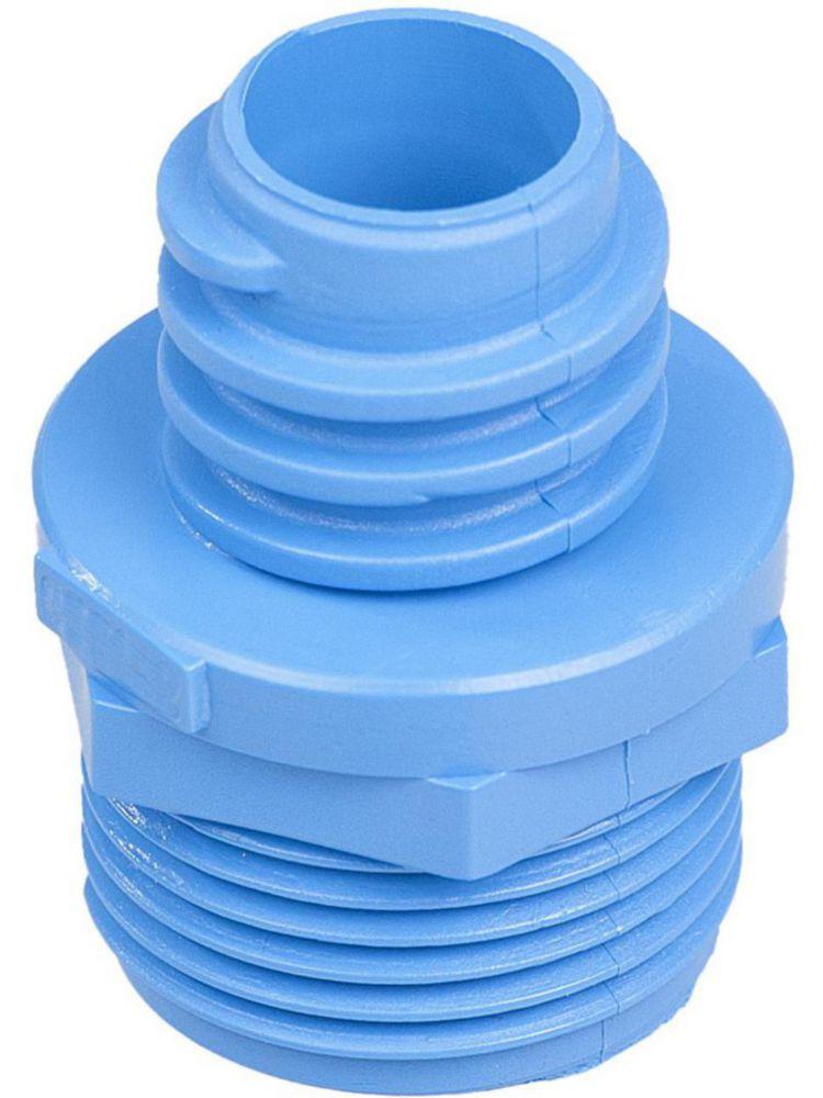Bürkle Thread-Adapter 3/4" Blue, PP, Thread B – Kautex