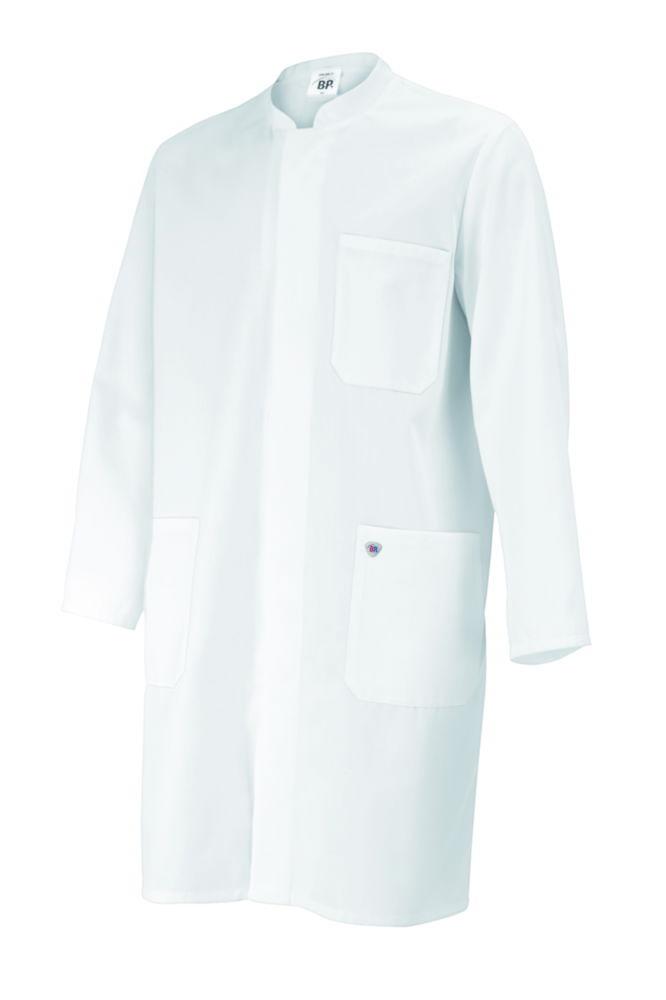 Bierbaum-Proenen BP Med & Care Unisex Coat Size Sn White, Mixed Fabric