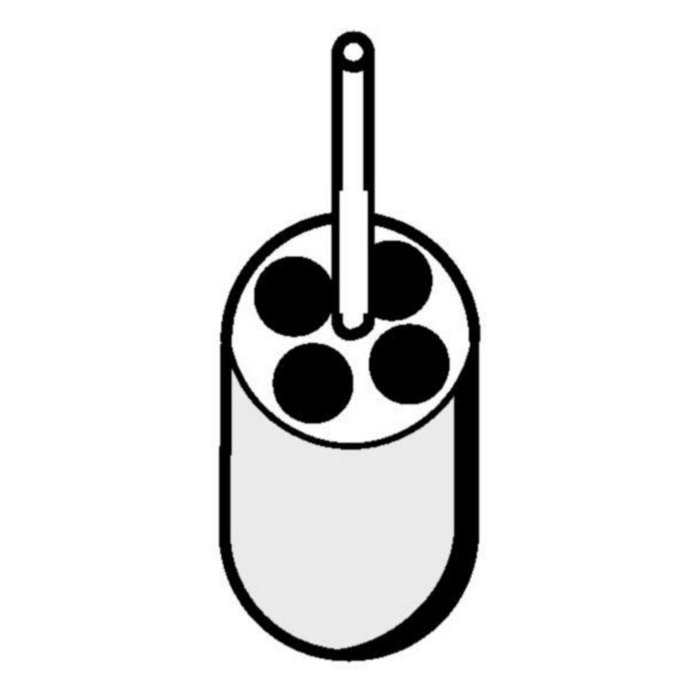 Eppendorf Adapter for 85ml Round Bucket for Use with Eppendorf Tubes (1.5/2ml) - 2 pcs

