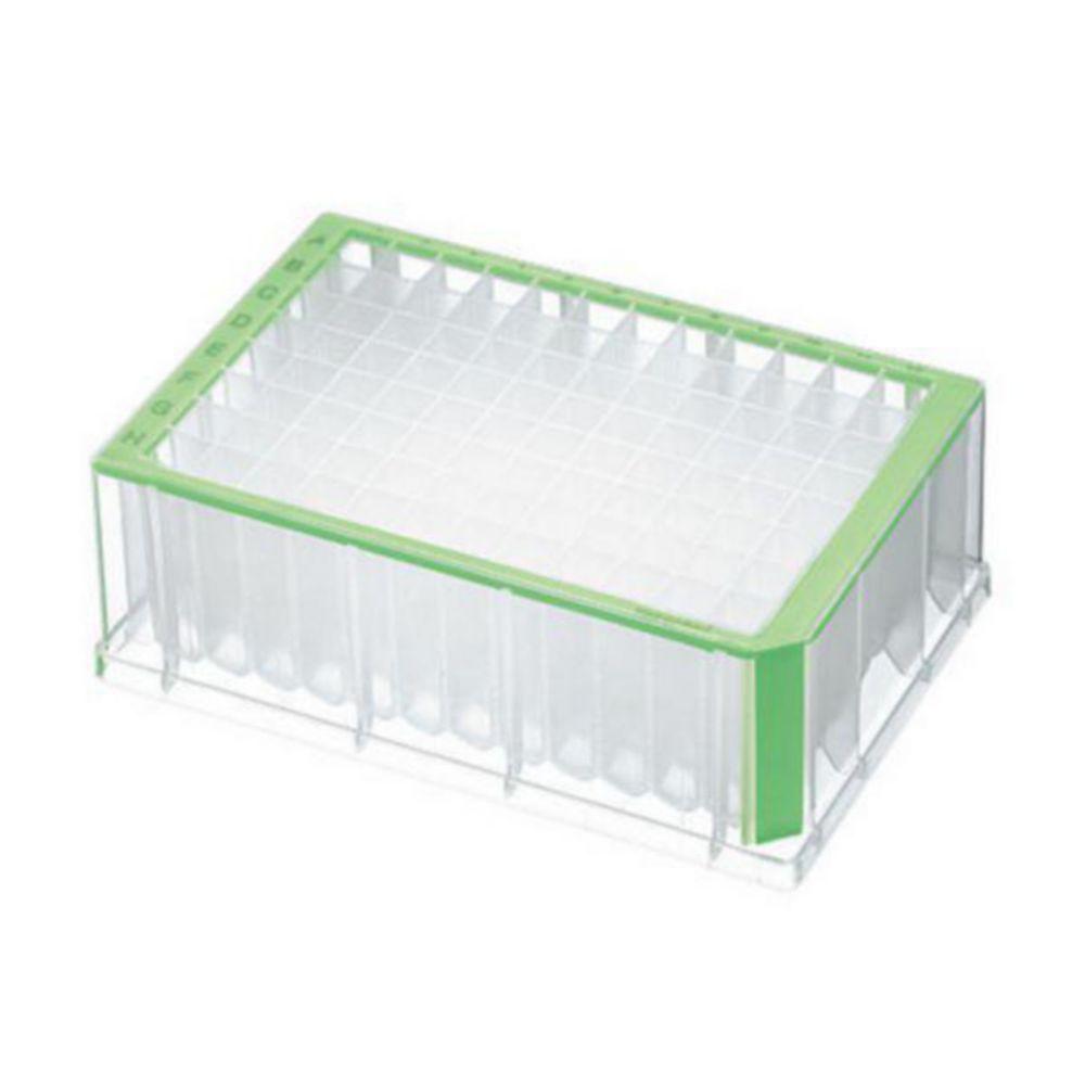 Eppendorf Deep-Well Plates 96 x 2000µl Green, Pack of 20