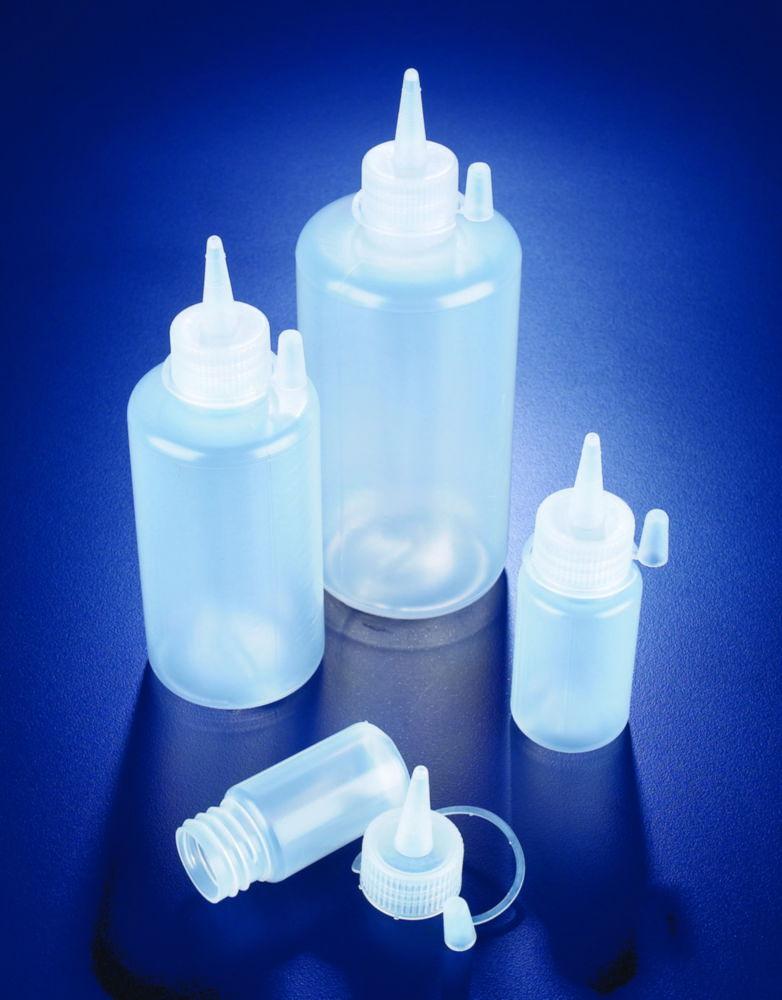 DWK Round Bottle 60ml LDPE with Spouted Cap - Pack of 10
