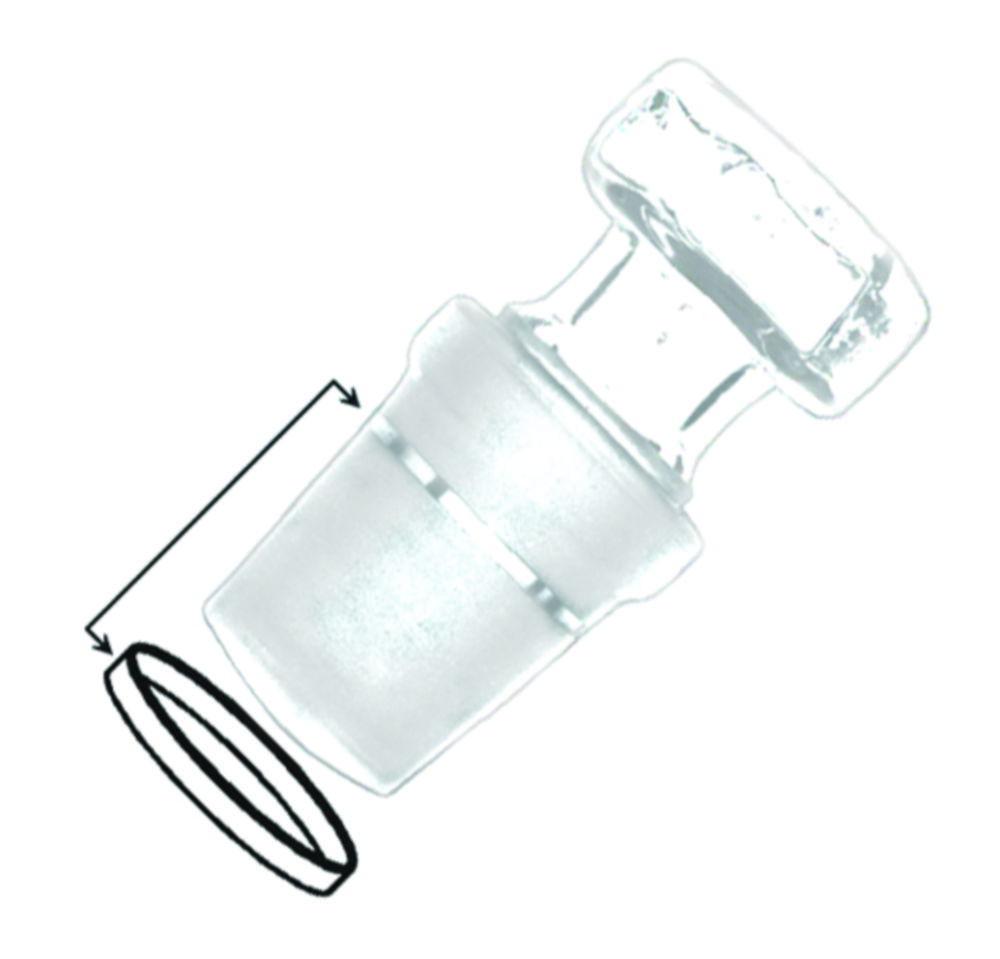 Dr. Dietmar Glindemann PTFE Sealing Rings for Jointed Glassware NS 10 (Pack of 50)​