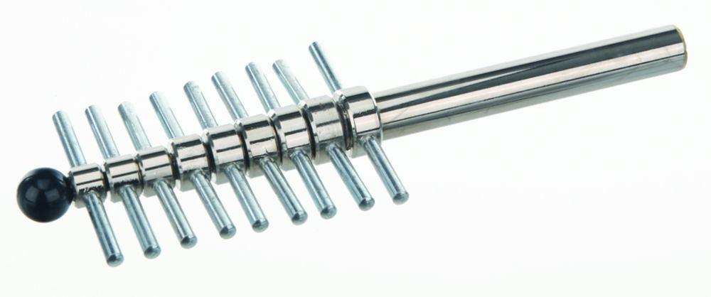 BOCHEM Cork Borer Set of 3 Pcs. with Ejector, 5-7.5mm Ø Brass Nickel Plated