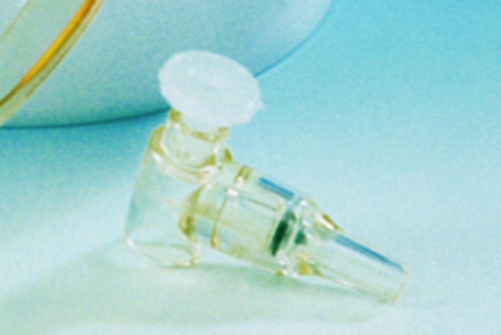 BRAND Ventilation Stopper, PC, with Non-Return Valve