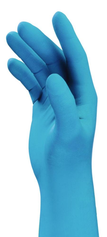 Uvex Disposable Protection Gloves U-Fit, Size XL, Nitrile, 240mm, Silicone-Free, Powder-Free, Blue, Pack of 100

