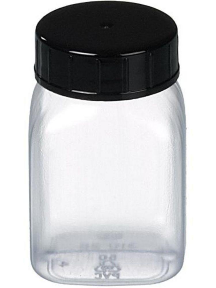 Bürkle Wide-Mouth Tin Square 50 ml PVC, with Lid