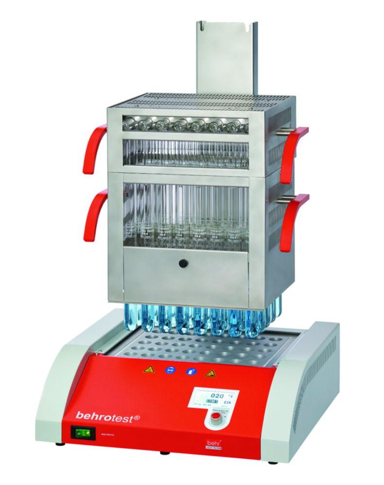 Behr Kjeldahl Digestion Unit in up to 24 Places, Encl. Sample Rack, Vessels 100 mL and Fume Collector