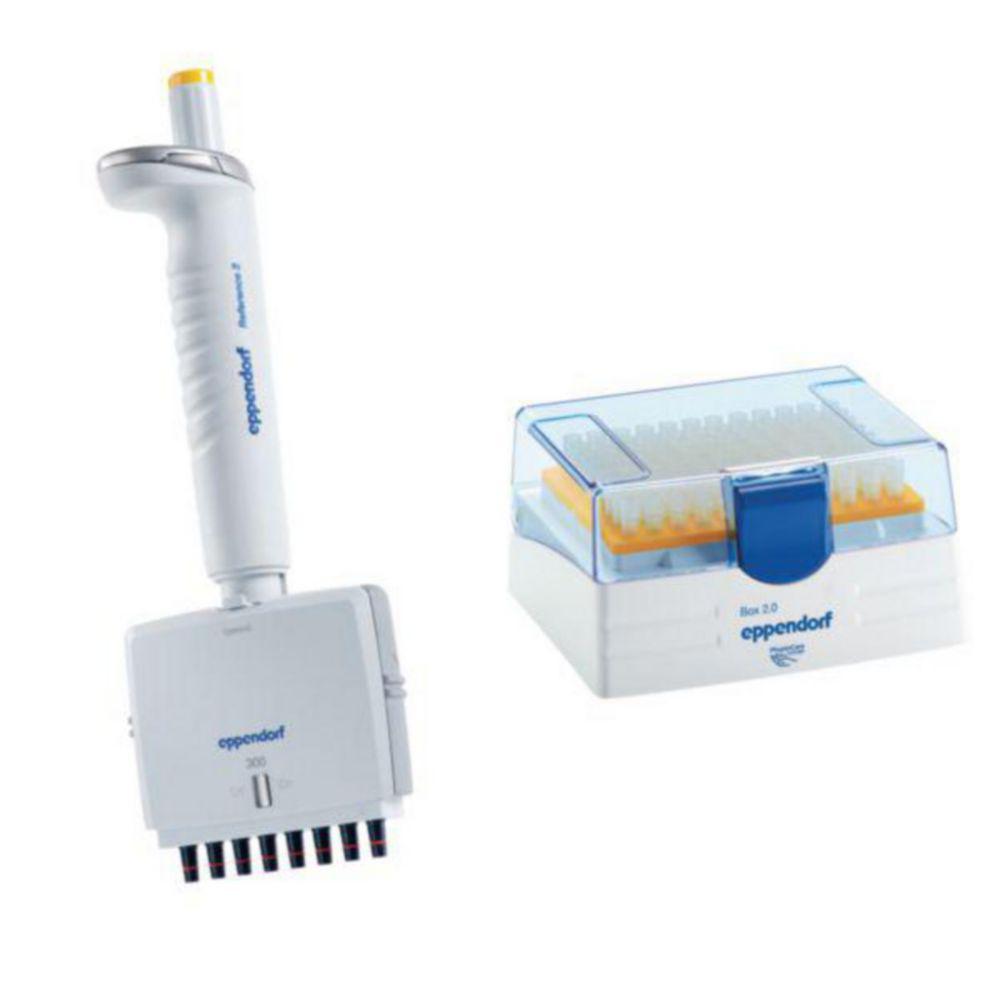 Eppendorf Reference 2 G Variable 8-Channel Pipette 30-300 µL, Orange

