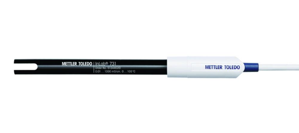 Mettler-Toledo InLab 731 Conductivity Probe, 4-Plate Carbon Cell, Body Length 120 mm