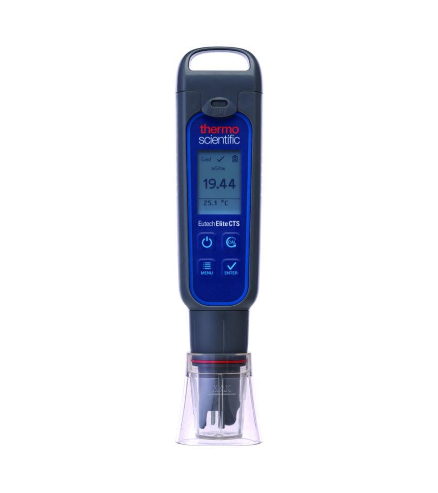 Thermo Eutech Elite Conductivity/TDS/Salinity Pocket Tester with Pin Sensor, Batteries, Lanyard & Soft Carry Case