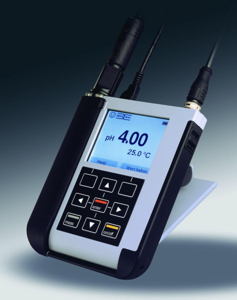 Portavo® 907 Multi pH for analog pH-sensor   (no dan. goods) or digital sensor for pH, conductivity or oxygen