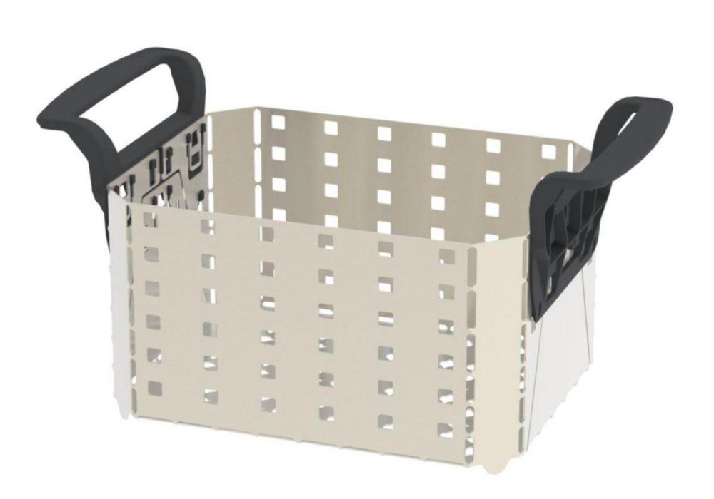 Elma Modular Basket System Made of Stainless Steel with Handles Made of Plastic, for Size 120 Basket Inside Dimensions W/D/H (mm) 250/195/135