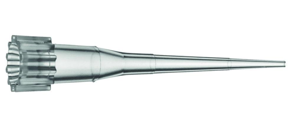 SOCOREX Qualitix Natural Ultra Microtips 10 µl Thin Graduated Tip, Autoclavable, Pack of 1000