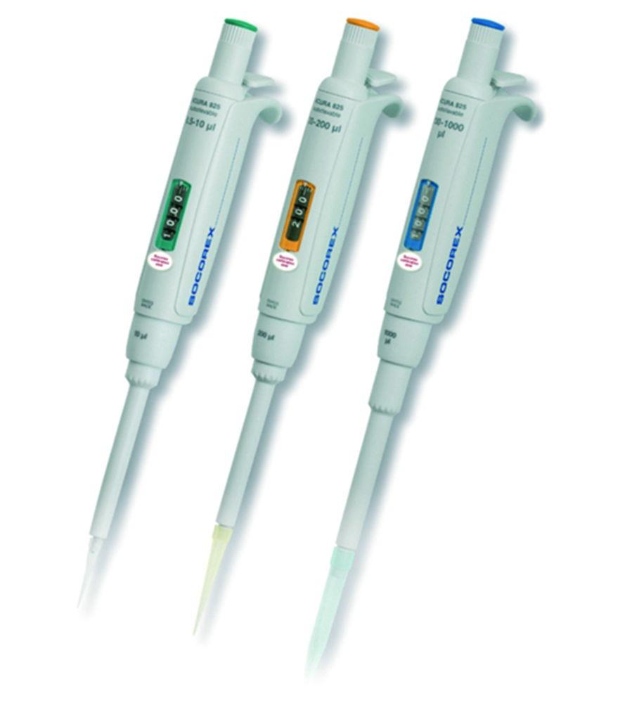 SOCOREX Acura Manual 825 Micro Pipette 20 - 200 µl