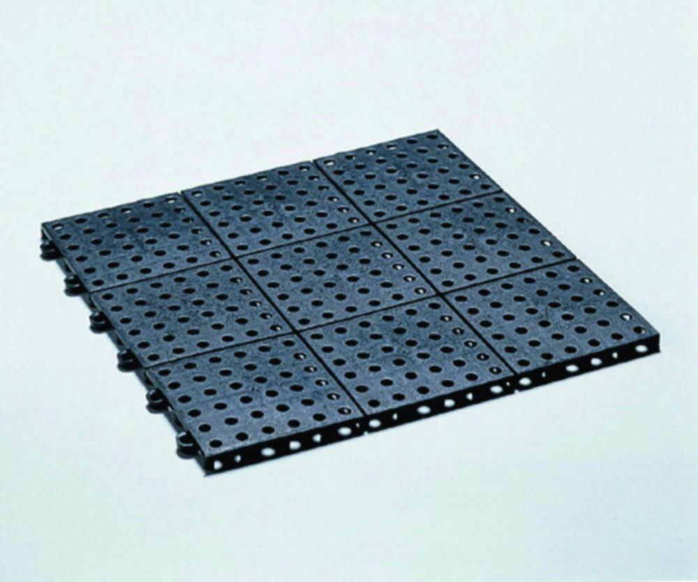 As One Conductive Floor Mat PVC 300mm x 300mm x 10mm, Pack of 9 Pieces

