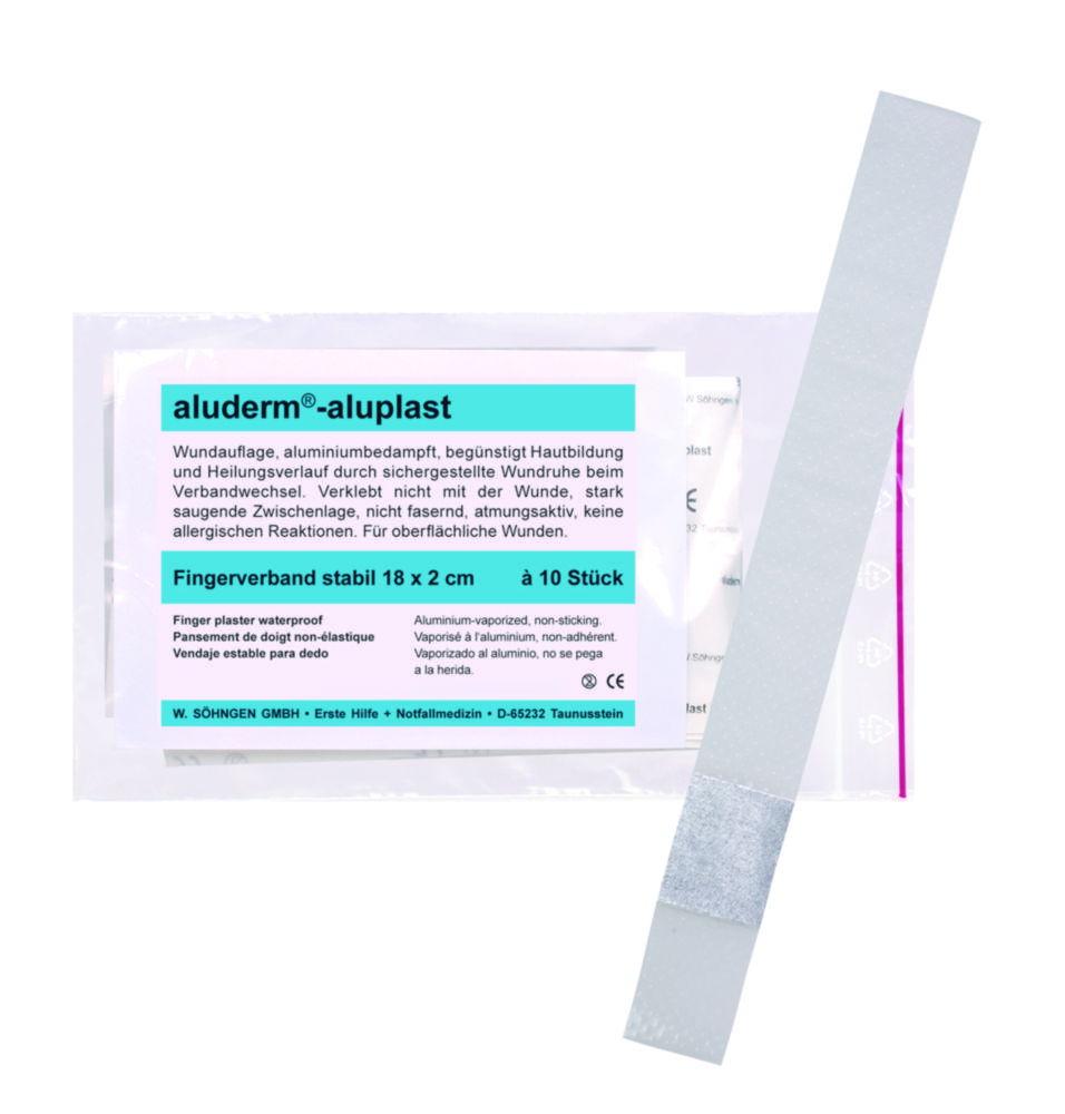 W.Söhngen Aluderm Aluplast Stable Finger Bandage 18 x 2 cm PU=10

