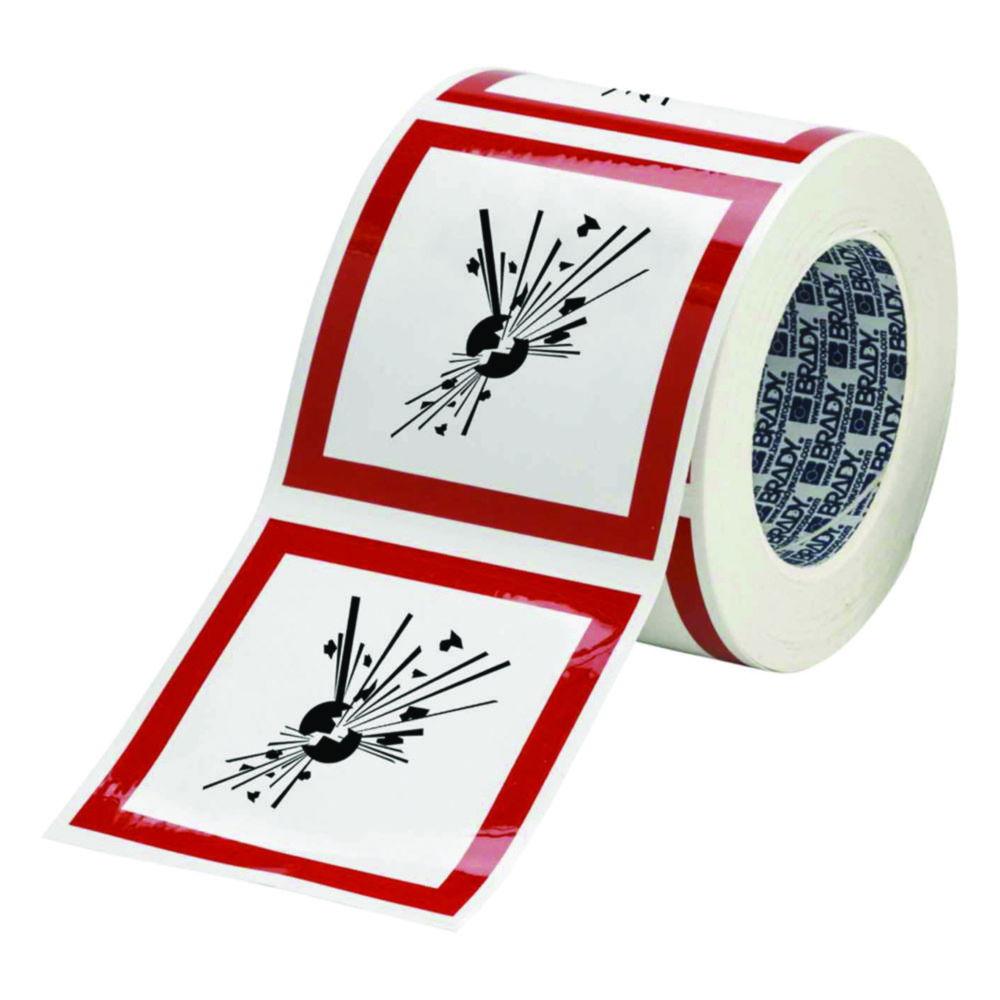 Brady GHS Symbol "High Pressure" PIC 1804-50*50-B7541-RLL 50x50 mm, Roll, Pack of 250