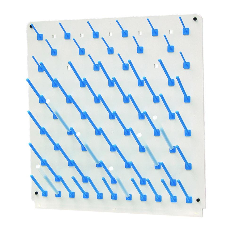 Bürkle Draining Rack without Fluting LaboPlast, 50 x 50 cm, PVC Comp. with Attached Rods