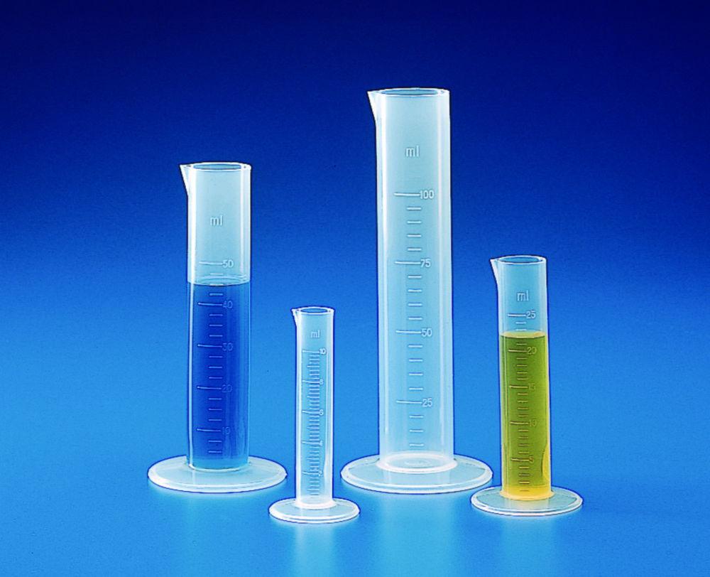 Kartell Graduated Measuring Cylinder, Short Form, 250/50 ml, 45.5 x 264 mm
