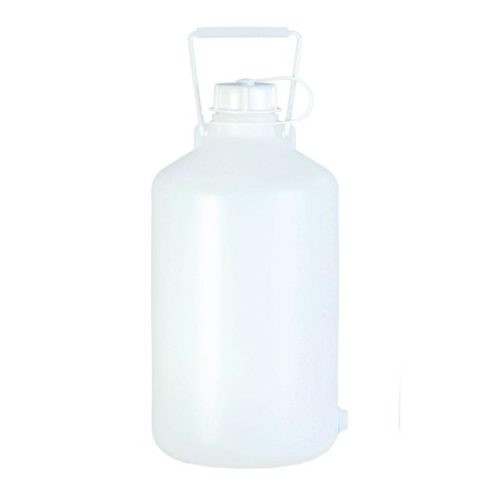 Hünersdorff Aspirator Bottle PE 5 L Natural with Carrying Handle Without Stopcock

