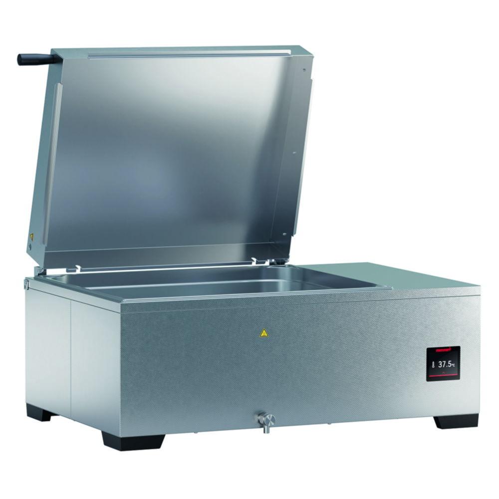 Memmert Waterbath WTB50 Cap. 51 Ltrs including Stainless Steel Slanted Lid 230/115 V 50/60 Hz ca. 2800 W