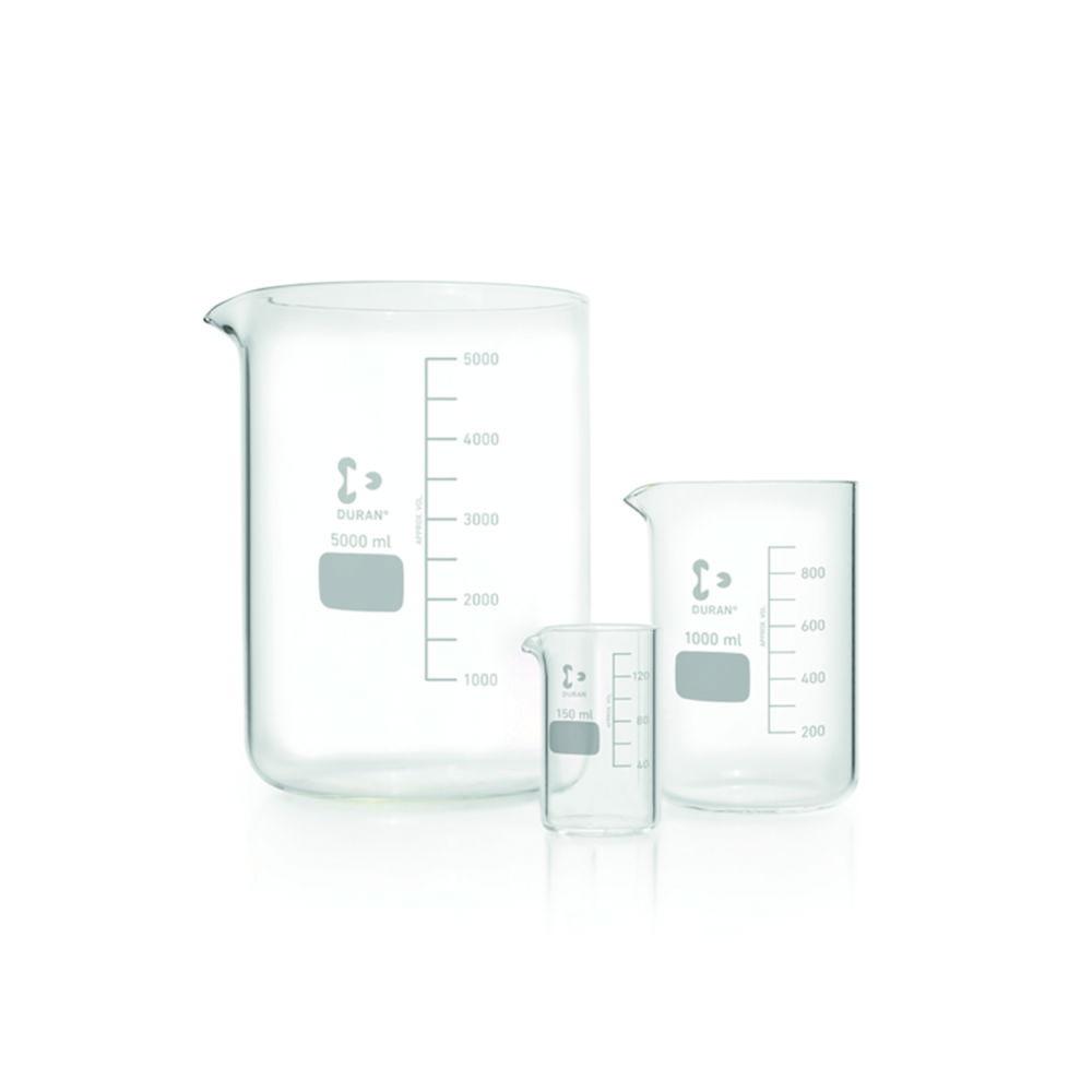 DWK Duran Filtering Beaker, 20,000 mL without Graduation, with Spout​