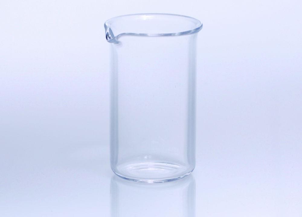 Beakers,quarz-glass,tall form,cap. 150 ml