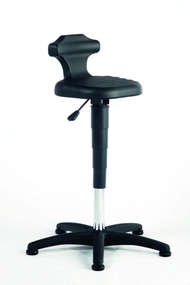 LLG Standing Rest PU Foam Black, Glides, Seat Height 510-780mm