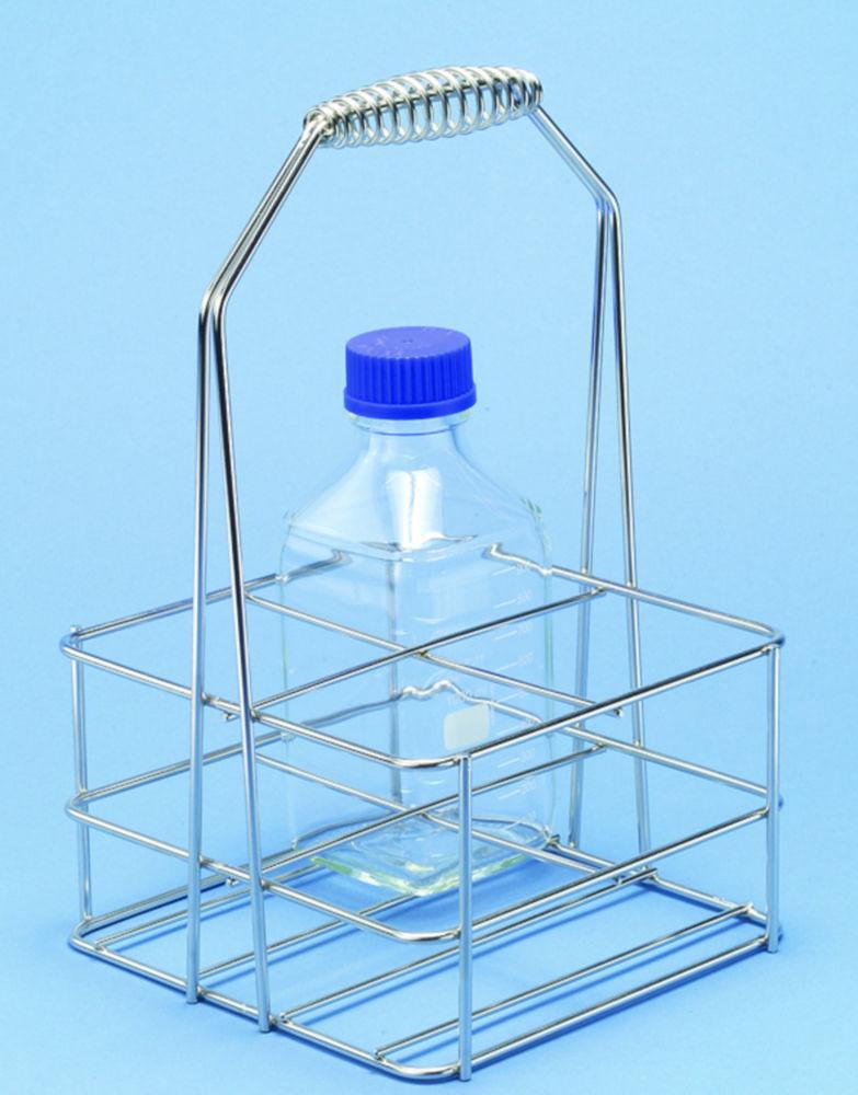 Württ Bottle Carrier (2x5 Compartments for Duran Square Bottles, PE, White)