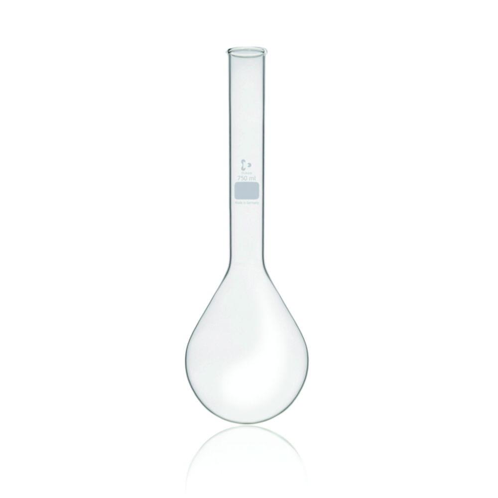 DWK Duran Kjeldahl Flask with Cap, 750 mL