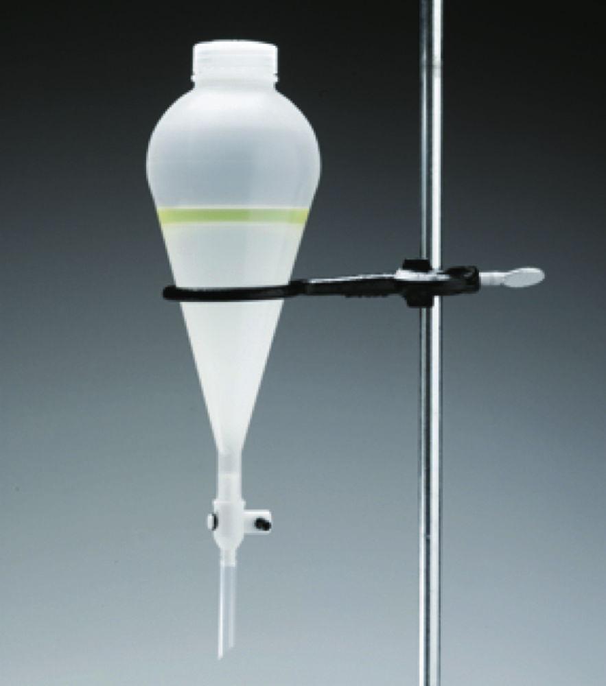 Thermo Nalgene Separating Funnel 125 ml, PP with PE Screw Cap and PTFE Cone Cock