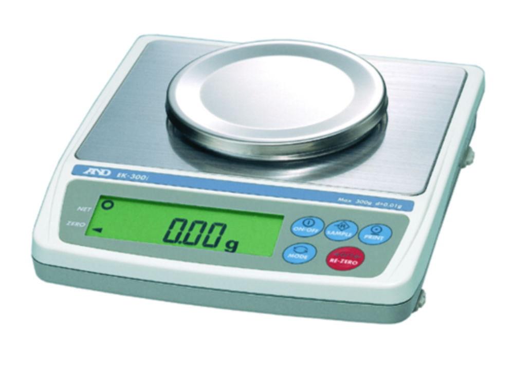 A&D Compact Balance EK-12Ki 12000 g / 1 g, Weighing Pan 133 x 170 mm